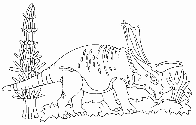 Dinozaury kolorowanki